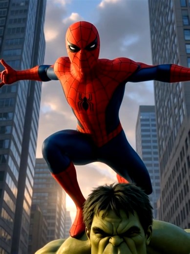 Spider-Man Battles Hulk in Epic Kids' Cartoon