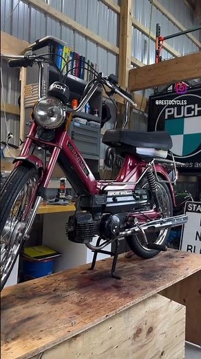 1989 Puch Maxi #moped #scooter #mofa #töffli #motor #engine #50cc #restoration #repair #vespa #honda