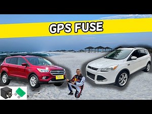 FORD ESCAPE GPS FUSE, GPS MODULE FUSE LOCATION 2013 2014 2015 2016 2017 2018 2019