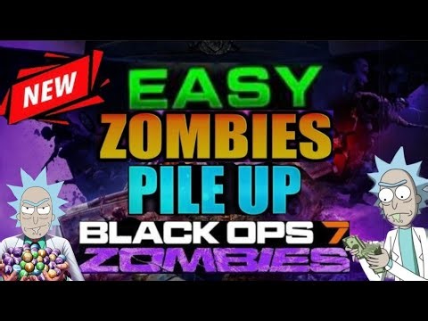 NEW BO7 Easy Zombies Pile Up Glitches