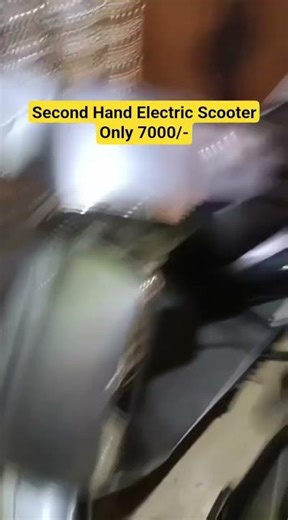 Buy Second Hand Electric Scooter 2025 Model for Just Rs.7000!- #electricvehicle #shorts #evscooters