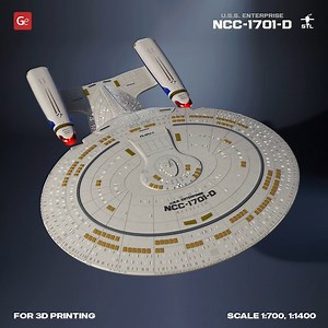 The USS Enterprise NCC-1701-D, known from Star Trek: The Next Generation, is a beloved symbol of the sci-fi franchise. Now, thanks to our contributing 3D artist, it's available as a stunning model for 3D printing on Gambody: https://www.gambody.com/3d-models/uss-enterprise-ncc-1701-d This model faithfully captures the iconic design of the starship, with intricate details like transparent windows and saucer separation capability. Plus, it offers LED lighting options for the warp engines and inter