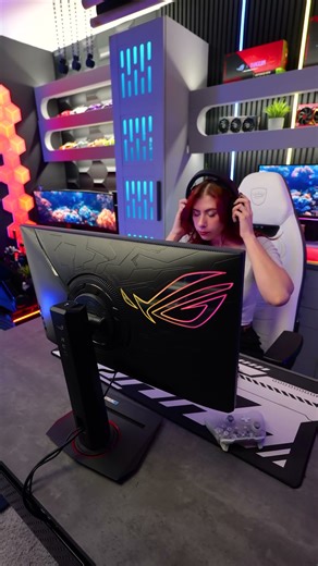 This is why you need a DUAL MODE monitor... #ROG #XG27UCG #gamingmonitor #pcgaming