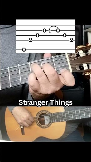 Stranger Things Theme Easy Guitar Lesson