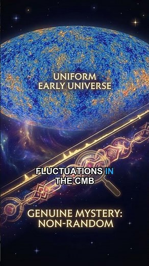 Why is the universe not perfectly random?