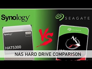 Synology HAT5300 vs Seagate Ironwolf Pro - NAS Drive Comparison