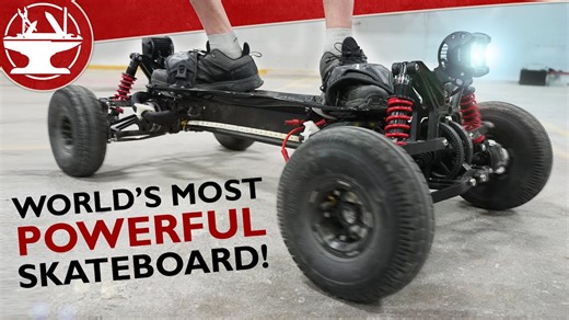 Overpowering an Electric Skateboard