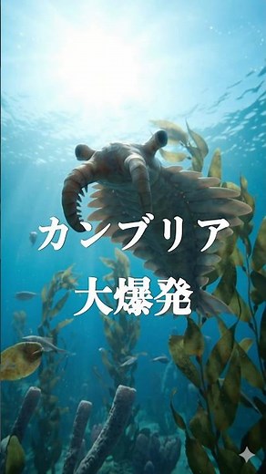 カンブリア大爆発 #進化 #evolution #映画 #古生物 #雑学