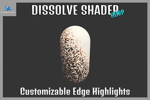 FX Dissolve Shader HDRP | VFX Shaders | Unity Asset Store