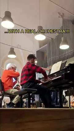 Rehearsing #rachmaninoff 2nd #piano concerto was a blast!! 🔥 | Francesco Parrino