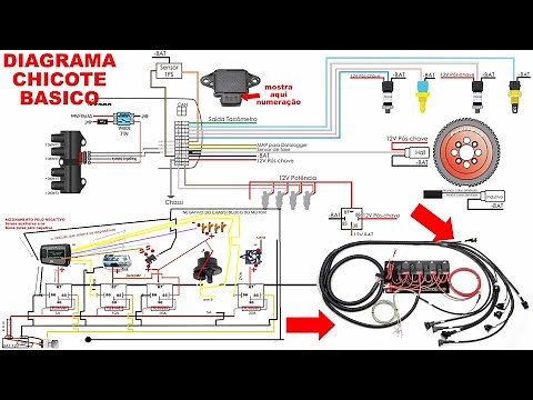 Chicote basico para injeção programavel passo a passo video 1