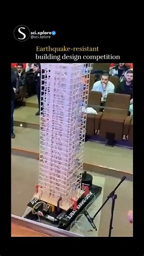 @sci.xplore on Instagram: "This describes an earthquake engineering challenge or competition where teams build models that are tested on a shake table (like an RTDG-SHAKE TABLE), a device simulating seismic activity, to find the most resilient designs, fostering innovation in structural engineering for earthquake resistance by learning from failures and successes. Credit: Dasktürkiye / YT #earthquakeengineering #structuraldesign #civilengineering #innovation #technology"