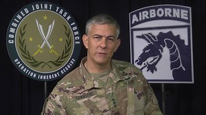 LTG Stephen Townsend, Commanding General Combined Joint Task Force - Operation Inherent Resolve - عملية العزم الصلب, congratulates #Iraqis on their #VictoryInMosul. | Combined Joint Task Force - Operation Inherent Resolve - عملية العزم الصلب