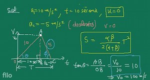 A body with a uniform acceleration of 10 \mathrm{m} / \mathrm{s... | Filo
