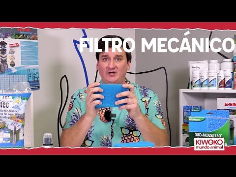 El filtro mecánico en acuariofilia. El sistema de filtración del acuario.