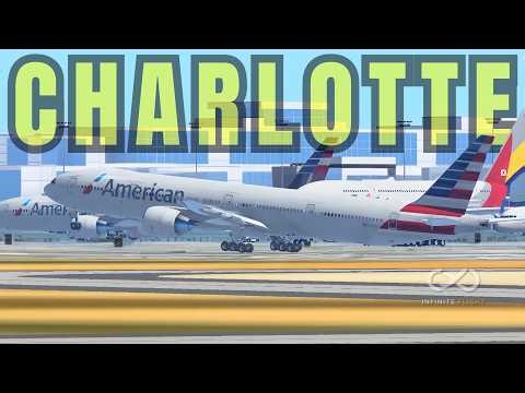 88 Minutes of Plane Spotting at Charlotte Douglas International Airport (CLT) | Busy Airport Action
