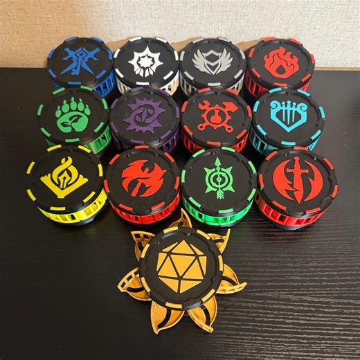 Dnd Stackable Mechanical Dice Box: RPG Tabletop Gaming Storage (29 Color Options) - Etsy