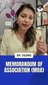 What is Memorandum of Association (MOA)? | Company Formation Basics | Kaam Ki Baat Ep. 72