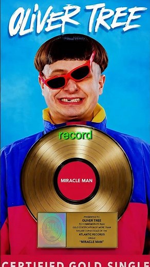 Oliver Tree's FIRST Gold Record 🏆😲