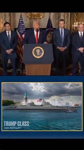 Joseph Bedford on Instagram: "The Trump-class battleships, led by USS Defiant (BBG-1), will be the largest U.S. surface combatants since World War II at 30,000 to 40,000 tons-triple the size of current destroyers. Packed with 128 missile cells, hypersonic weapons, guns, and space for lasers or railguns, they aim to defend carriers, hunt subs, and lead fleets as part of the Navy’s Golden Fleet initiative. Trump announced up to 25 ships by the 2030s at $10-15 billion each, promising jobs in shipya