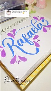 Lettering y Caligrafía Script con Brush pen 🌸 Rafaela 🌸