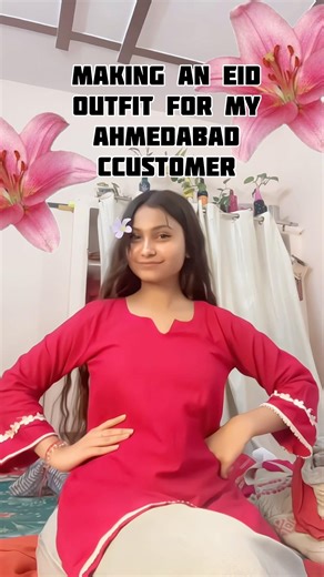 Let’s make Eid outfit for my customer #ytshorts