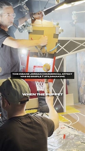 This INSANE Jordan Commercial Effect was SO SIMPLE 💡 #filmmaking