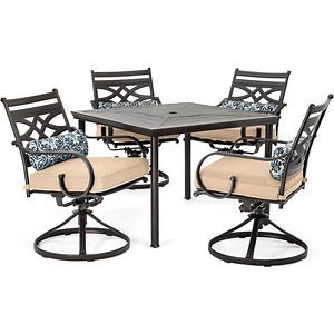 Hanover Montclair 5-Piece Patio Dining Set