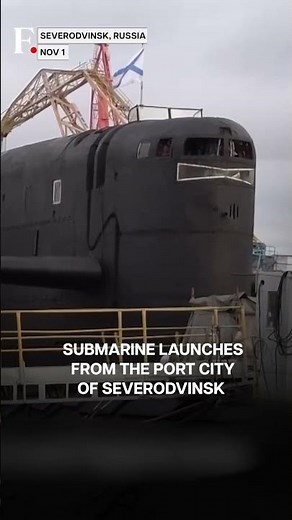 Russia Launches New Nuclear Submarine | Subscribe to Firstpost | N18G