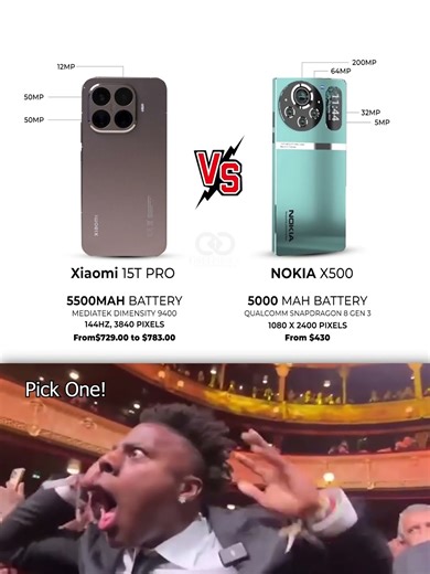 Xiaomi 15T vs Nokia X500 – Which Phone Wins in 2025?