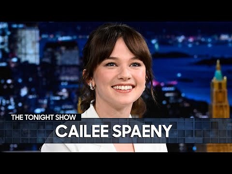 Cailee Spaeny Sat Next to Priscilla Presley During the Screening of Priscilla | The Tonight Show