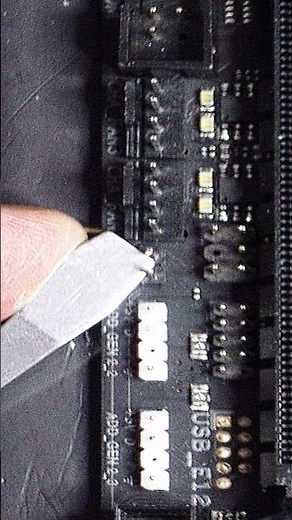 Clearing the Motherboard BIOS CMOS