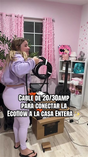 Conecta tu Ecoflow a toda la casa con estos cables