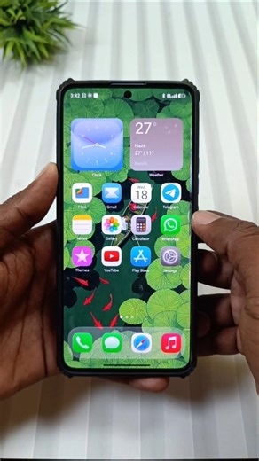 iOS 26 Liquid Glass Theme on Xiaomi 😱🔥 #shorts #iosthemes