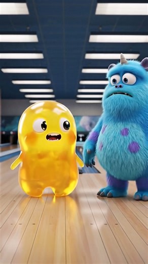 The Bowling Strike #shorts #trending #funny #3danimation #cartoon