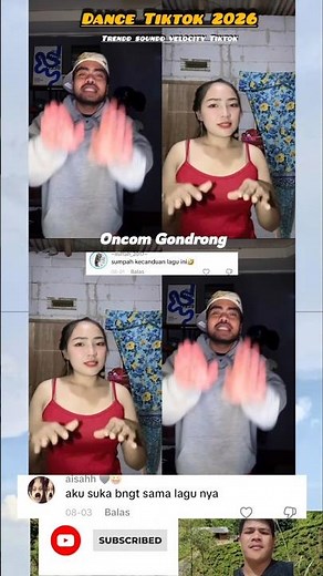 Oncom Gondrong || Latest TikTok Dance 2026 #latesttiktokdance #tiktokdance #dancecover #velocity