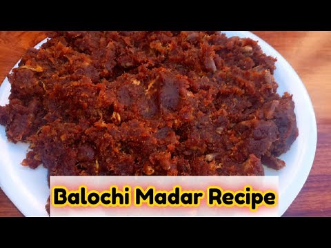Balochi Madar Recipe | Balochistan Famous Dessert | Balochistan Traditional Food By Baloch Foodline