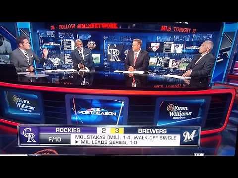 "PERFECTLY, AS SCRIPTED" MLB Tonight Admits that Baseball is Scripted - NLDS 2018