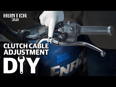 Royal Enfield Hunter 350 | Easy Clutch Cable Adjustment for Beginners