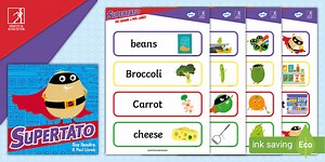 Supertato: Word Cards