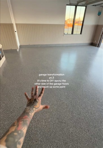 DIY Epoxy Garage Floor Transformation Part 3
