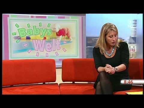 Anne Gesthysen in Strumpfhosen