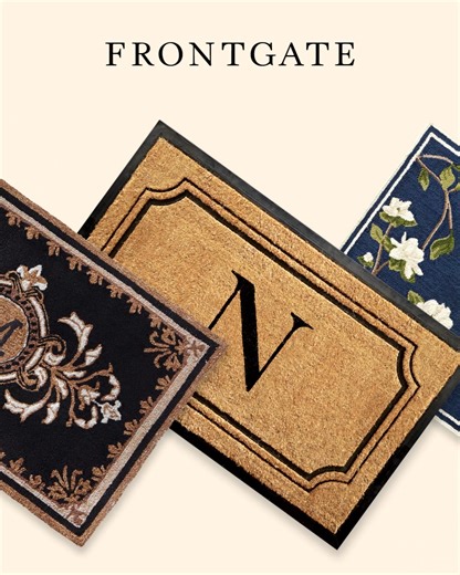 Make a stunning first impression. Shop our best-selling door mat collections, including personalized door mats. | Frontgate | Facebook