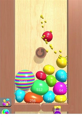 Blob merge Gameplay 🎮 2048