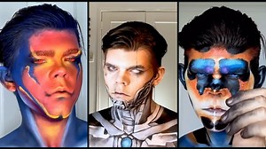 Monster Makeup Cosplay Transformation