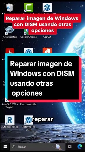 Reparar imagen de Windows usando DISM de manera efectiva