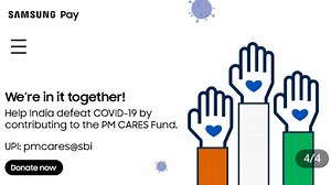 COVID-19: Samsung Pay brings donate to PM Cares Fund for the fight against Coronavirus