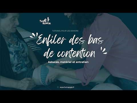 How to put on and care for support stockings?