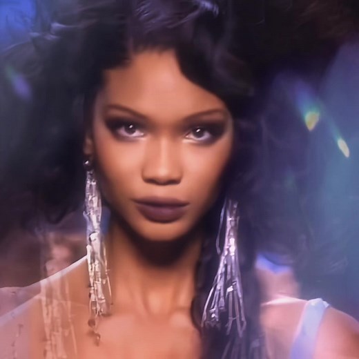 Chanel Iman for Dior: Stunning Catwalk Fashion Model