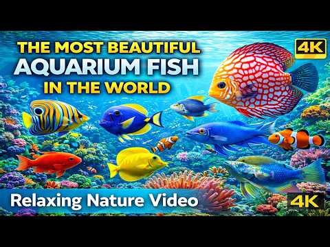 The Most Beautiful Aquarium Fish in the World – Relaxing Nature Video 4K